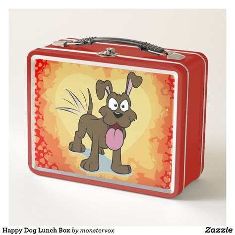 Metal Dog Lunch Box 